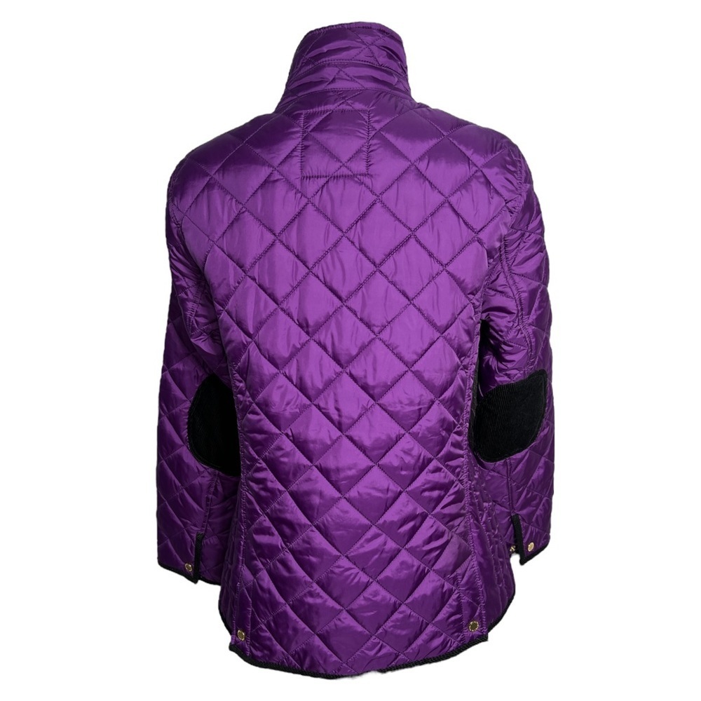 C. Wonder purple Quilted Barn Jacket with Printed Lining size L - Picture 4 of 8